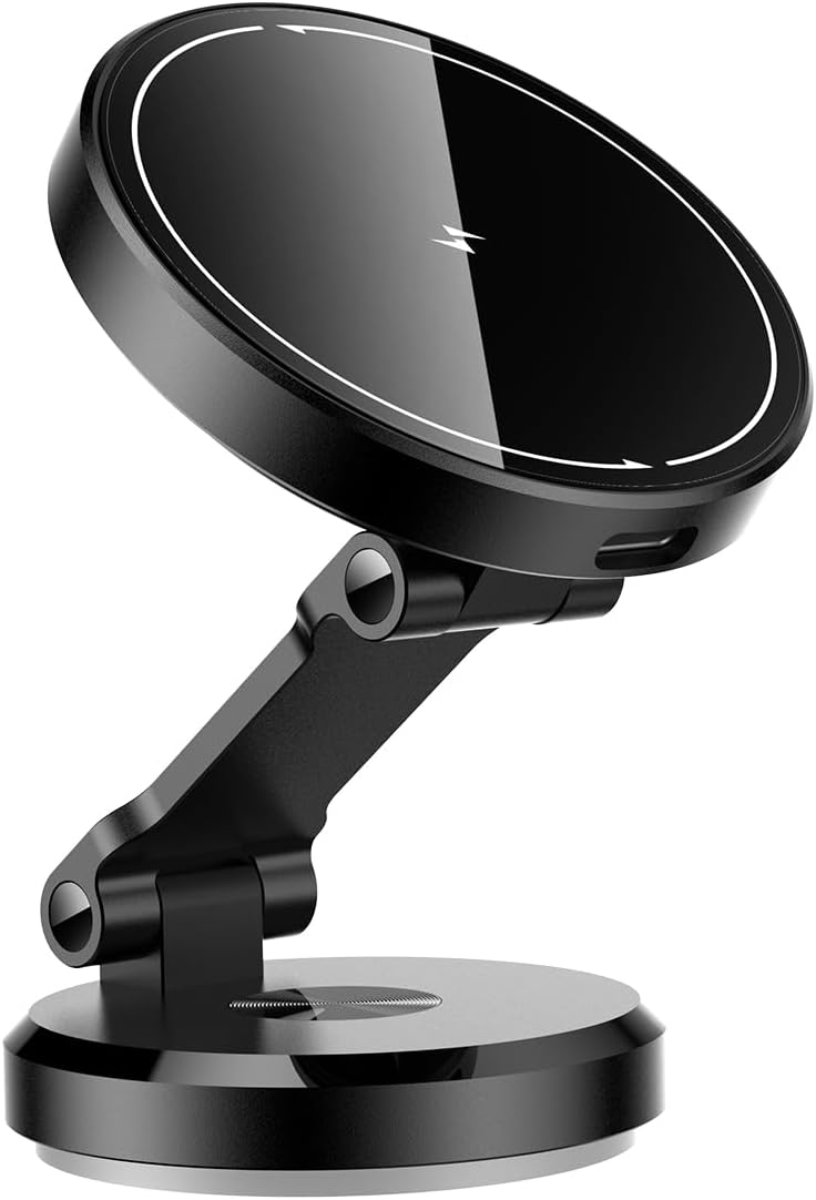 Universal Car Phone Holder – Hands-Free Dashboard & Windshield Mount, Compatible with iPhone, Samsung, All Smartphones